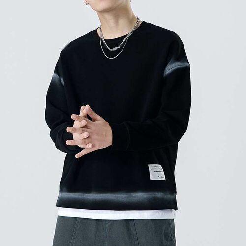 Kun Hai Peng Yun Mens Autumn and Winter Thickened Long Slee