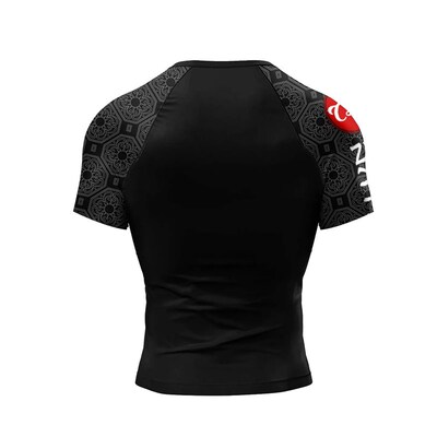 Cody Lundin Short Sleeve Pink Mens Jiu Jitsu BJJ No Gi Rash