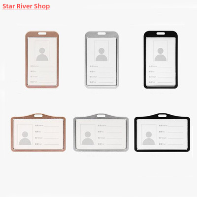 Aluminium Alloy Employee Name ID Card Cover Metal Work Ident