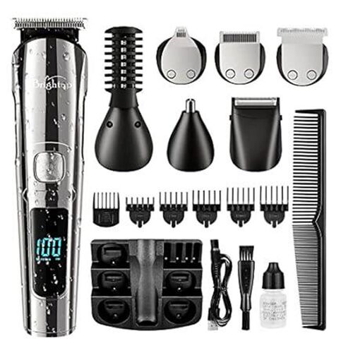 Brightup Beard Trimmer for Men - 19 Piece Mens Grooming K