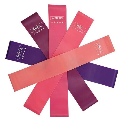 Portable Fitness Workout Equipment Rubber Resistance Bands Y
