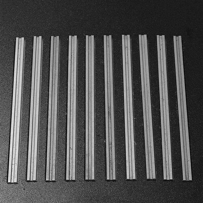 10Pcs 82mm Reversible Electric Planer Blades Boxed High Spee