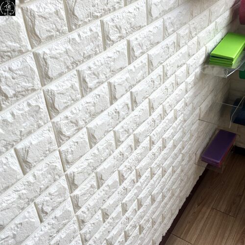 3D Brick Wall Stickers Wallpaper Decor Foam Waterproor墙纸