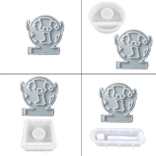 Fairy Holder Molds with Base for Crafting Holder Tealight