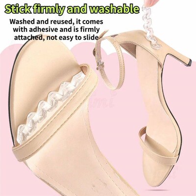 Anti Slip Adhesive Sandals Gel Insoles Women Heel Sandal Non