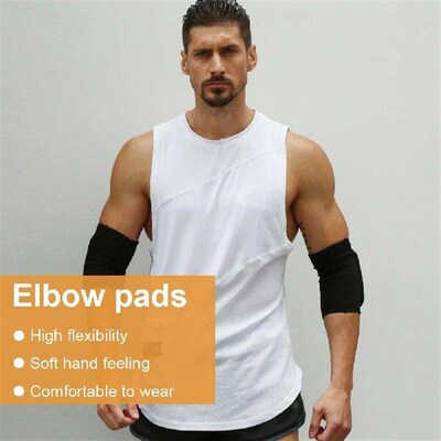 8Pairs Elbow Pads Elastic Elbow Sleeves Compression Elbow
