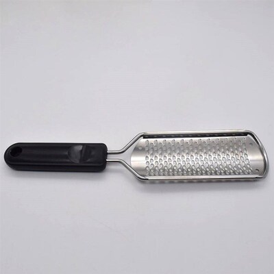 1pc Foot Rasp File Pedicure Stainless Steel Brush Scrubber H