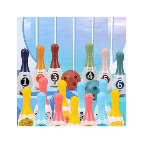2023 Bowling Set Education Toys For Kids Toddlers Animal Num