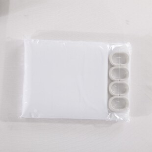 White Shower Curtains Waterproof Thick Solid Bath Curtains F