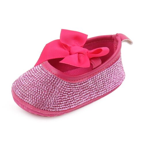 Pure Color Rhinestone Princess Shoes Dress Skirt Versatile L