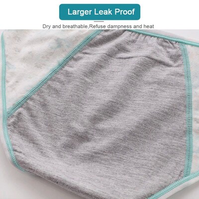 3pcs/Set Leak Proof Menstrual Panties Girls Period Underwear