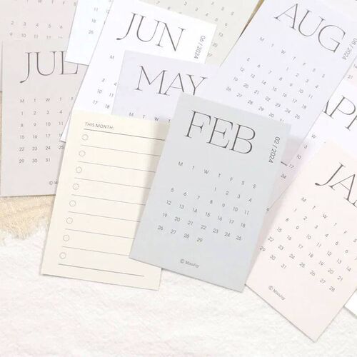 Fromthenon 2024 Calendar Journal Planner Notes Paper Noteboo