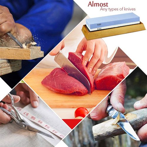 Knife Sharpener Whetstone Sharpening Stones Grinding Stone W