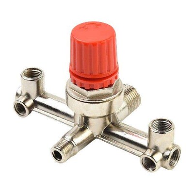 Regulator Valve 6.5x3.35in Zinc Alloy For Piston Air