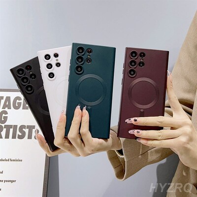 Magsafe Case适用于Samsung S21+ S22 Plus S23+ S23ultra Matte