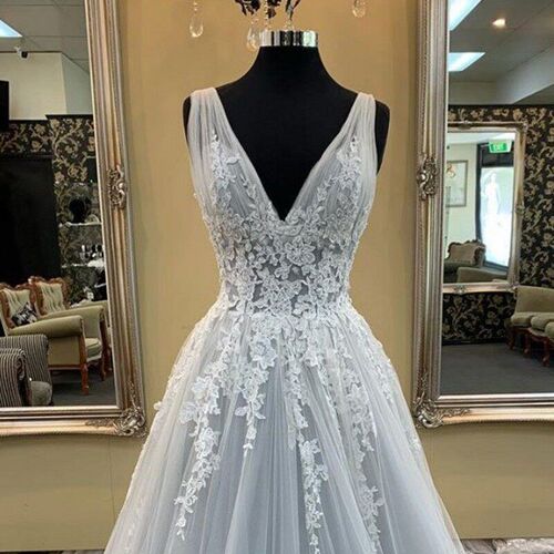 BEPEITHY V Neck Long Evening Dress For Women Elegant Party G