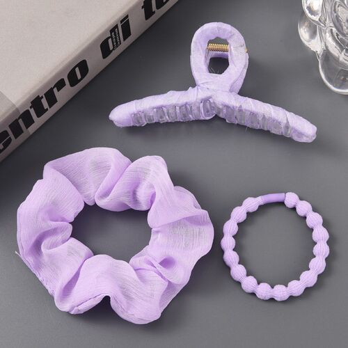 Vintage Periwinkle Hair Ornaments Sweet Hair Clips Headbands