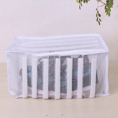 White Laundry Bag Organizer Bag For Shoe Mesh Laundry Shoes