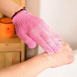 Bath Peeling Exfoliating Mitt Glove Shower Scrub Gloves Resi