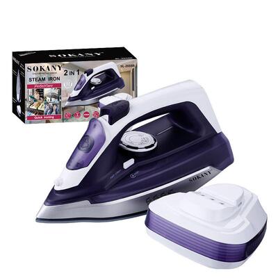 2400W English Cordless Irons for Clothes Electric Steam Iron