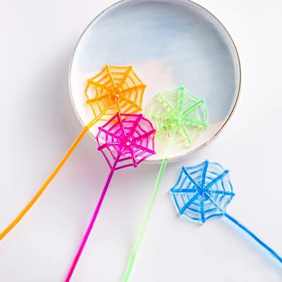 15Pcs Elastically Sretchable y Spider Web Climbing Novelty T