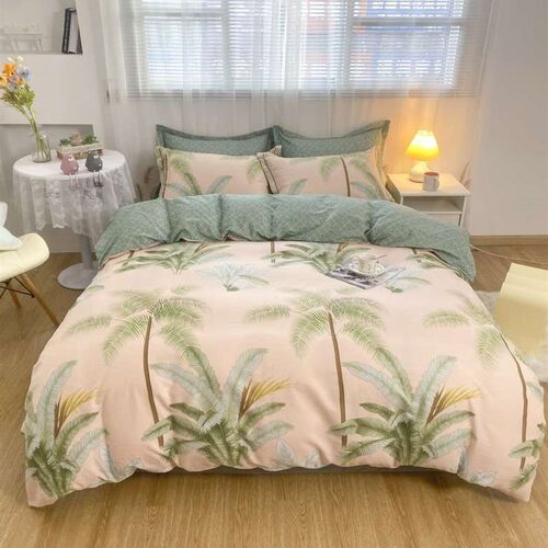 Spring and summer small fresh cotton four-piece cotton 40 si