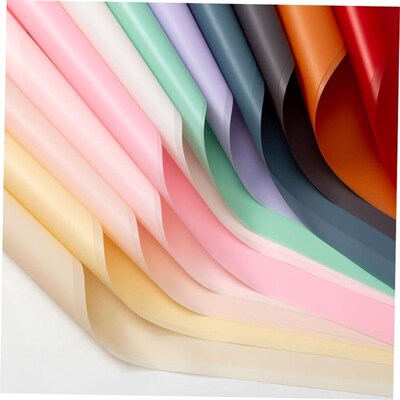 Flower wrapping paper matte bouquet packag paper waterproof