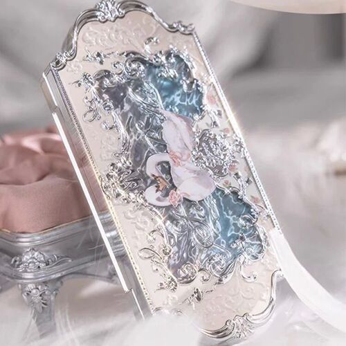 Flower Knows Swan Ballet Eyeshadow Palette Matte Fine Shimme