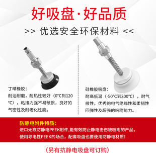 M22 M22顶部进气气动重载真空吸盘机械手SH1N SH100N