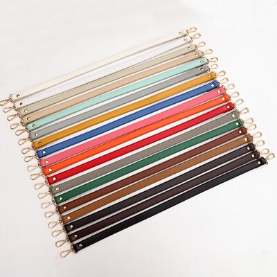 60cm PU Leather Bag Handle Shoulder Strap Replacement Short