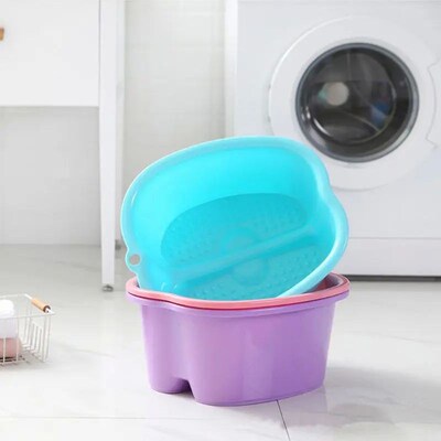 Plastic Large Foot Bath Spa Tub Basin Bucket for Soaking Fee