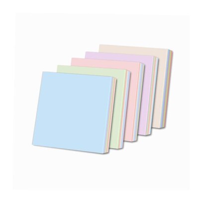 morandi sticky note self-adhesive memo notes便利贴横线便签本