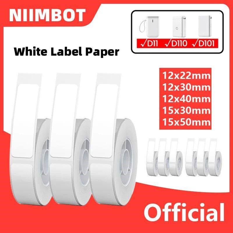 Niimbot D11/D101/D110  Portable Printer White Tape er Papers图片