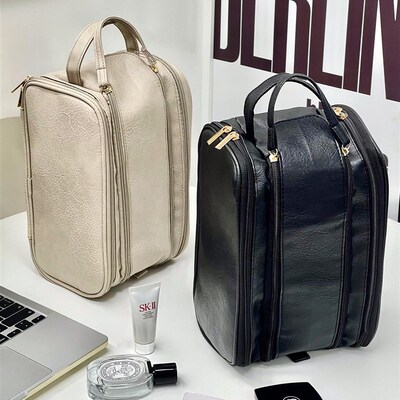 Lazy makeup bag small toiletries box large capacity storage