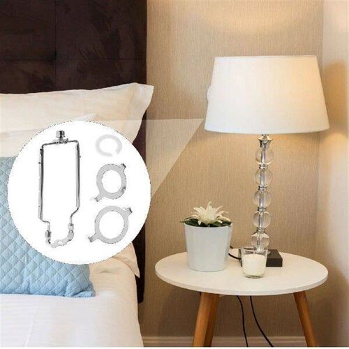 Horn Bracket Lampshade for Floor Harp Parts Adapter
