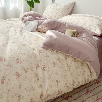 100%Cotton Bedding Set Bed Sheet Bedcover Bedding Set