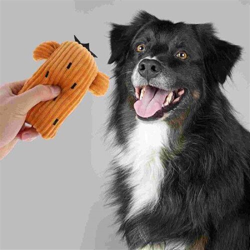 2 Pcs Toys Stuffed Pet Bite Resistance Chewing Plaything