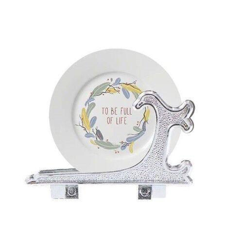 12 Pcs Plastic Tray Rack Foldable Display Stand for