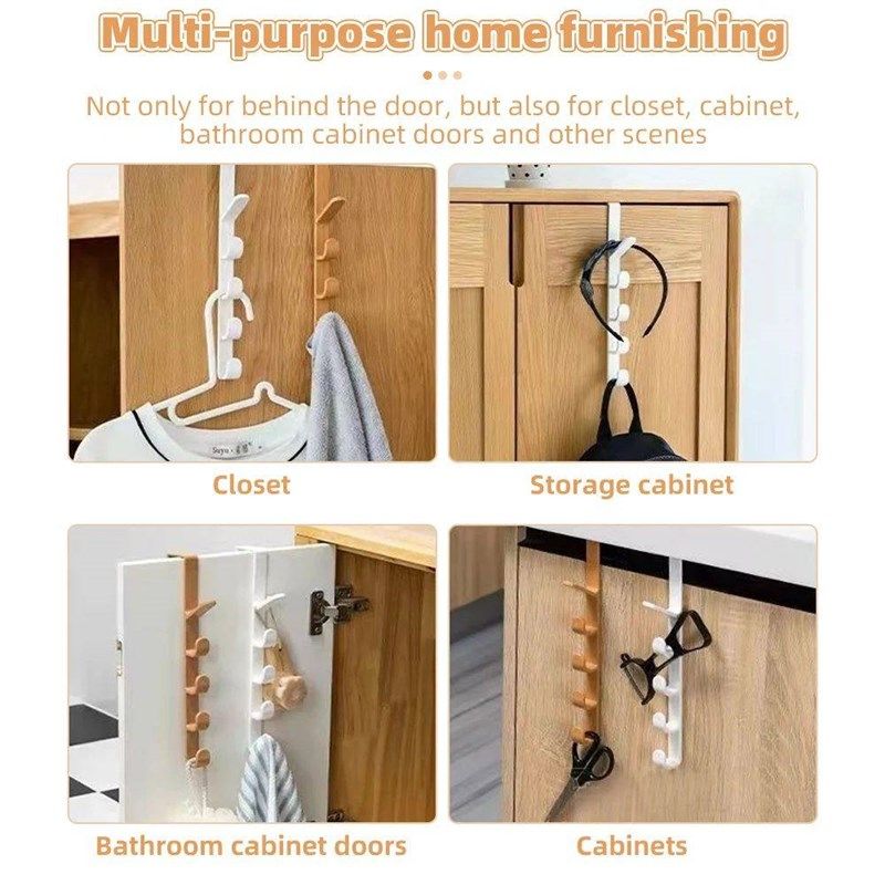 1/2/3pcs Door Hanger Clothes Rack for Hanging Door Organizer,收纳整理,挂钩/粘钩,淘宝优惠券,粉丝福利购,淘宝优惠卷