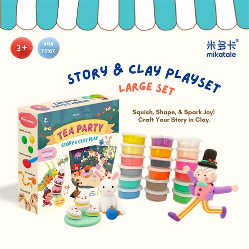 Cloududa New Design DIY Air Dry Clay Slime Polymer Clay Play