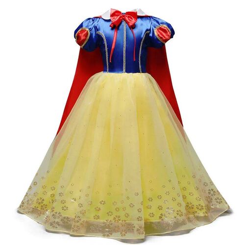 Girls Jasmine Princess Dress Children Elsa Anna Bella Rapunz