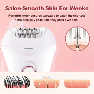 VGR Hair Remover Professional Epilator Electric Leg Body Rec