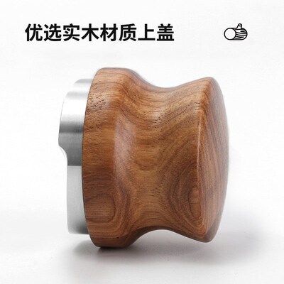 Stainless Steel ffee Powderer, Rosewood Three-pulp Powder Pr