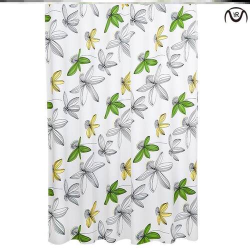 Bathroom thickened shower hanging curtain partition cloth