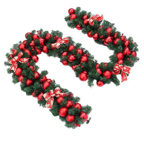 Christmas decorations colored ball wreath 2.7 meters encrypt