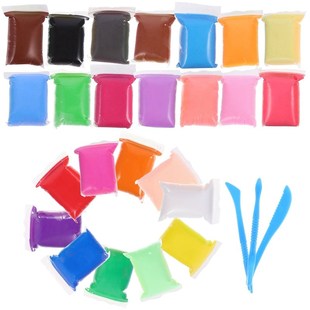 24 Bags Clay Modeling for Kids Air Dry Adults Kit DIY Colorf