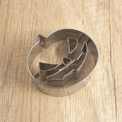 Halloween Cookie Cutters Stainless Steel Baking Molds Skull