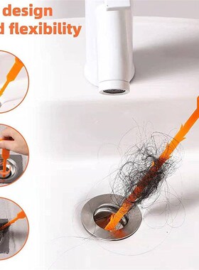 Drain Cleaner Hair Remover Pipe ToolDrain Unclogger Hair Cle