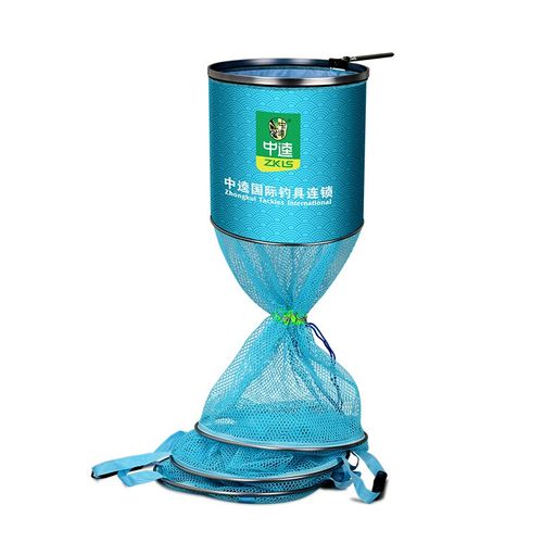 中逵2023新款休闲鱼护野钓专用涂胶速干便携渔护带包渔袋黑坑网兜