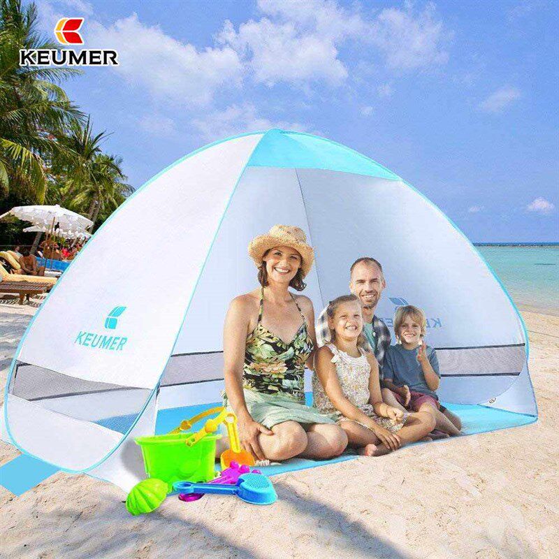 KEUMER Tent Beach Tent Automatic Quick Opening Folding Outdo